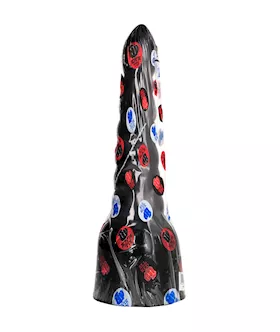 All  Tapered Ribbed Dildo