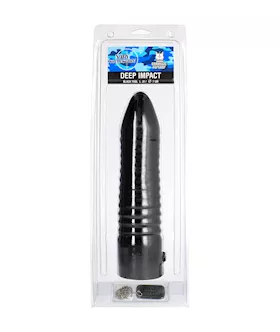Deep Impact Ribbed Dildo