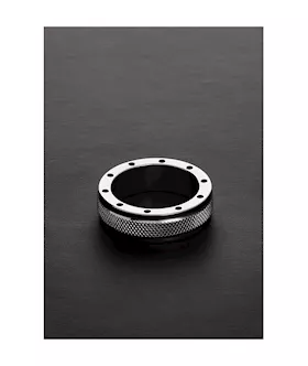 Cool & Knurl Cock Ring - (15x45mm)