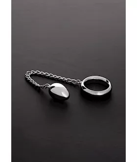 Donut C-ring And Chain Anal Egg  - (45mm/45mm)