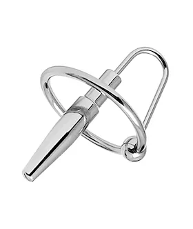 Wedge Plug Penis Ring Solid - Medium