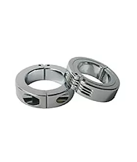 Hinged Cock Ring & Ball Stretchers (40mm) - Small