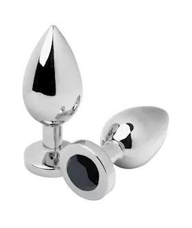 Jeweled Butt Plug - Medium