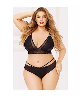 Catalina Mesh Thong