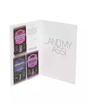 Naughty Notes Greeting Card You Own My Heart