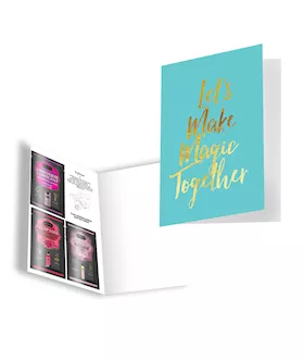Naughty Notes Greeting Card Lets Make Magic Together