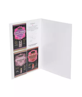 Naughty Notes Greeting Card Let's Make Magic Together