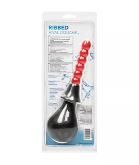 Ribbed Anal Douche