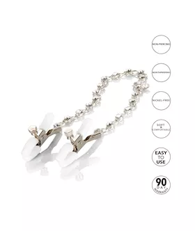 Nipple Play Crystal Chain Nipple Clamps