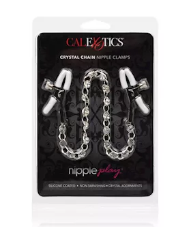 Nipple Play Crystal Chain Nipple Clamps