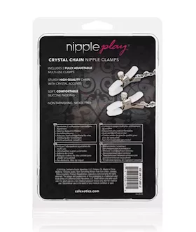 Nipple Play Crystal Chain Nipple Clamps