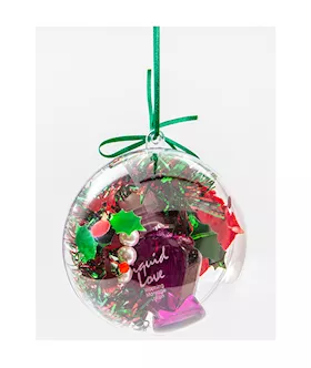 Christmas Baubles Deluxe Set Of 6