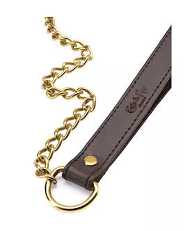 Coco De Mer Leather Lead