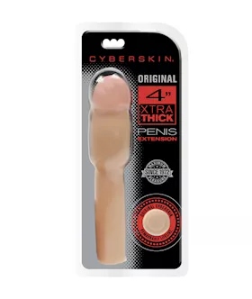 Cyberskin Original 4 Inch Xtra Thick Penis Extension