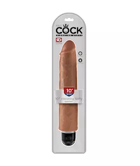 King Cock 10 Inch Vibrating Dildo