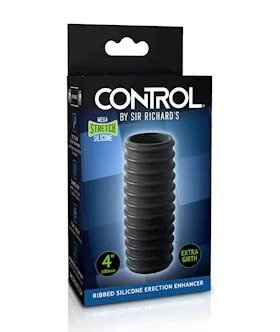 Control By Sir Richards Ribbed Silicone 4 Inch Enhancer