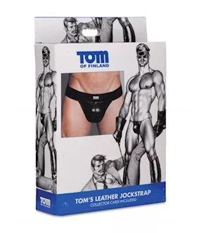 Tom Of Finland Leather Jock Strap