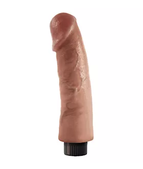 King Cock 9 Inch Vibrating Dildo