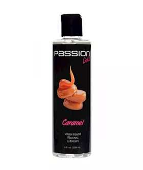 Passion Licks Caramel Flavoured Lubricant 8oz
