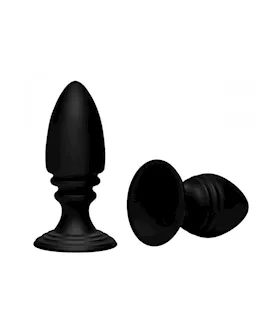 Duplex Silicone Anal Plug Set