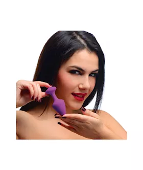 Purple Pleasures 3 Piece Silicone Anal Plugs