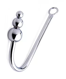 Meat Hook Beaded Anal Hook