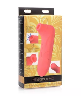Inmi Shegasm Pro Clitoral Stimulator With Attachments