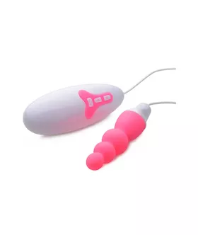Bubble Blast Beaded Vibrating Egg