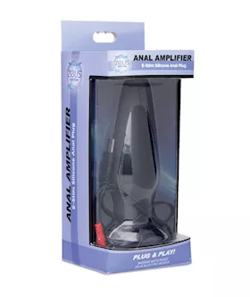 Zeus Electrosex Anal Amplifier Silicone Estim Plug