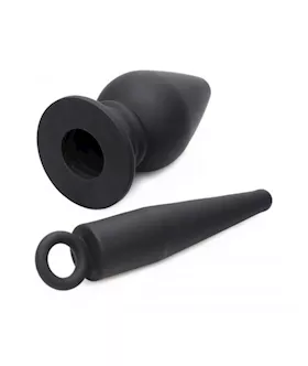 Plunged Silicone Hollow Plug With Insert