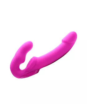 Evoke Rechargeable Vibrating Silicone Strapless StrapOn