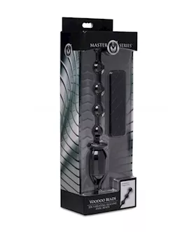 Voodoo Beads 10x Vibrating Silicone Anal Beads