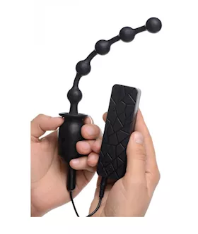 Voodoo Beads 10x Vibrating Silicone Anal Beads