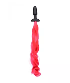 Tailz Hot Pink Pony Tail Anal Plug