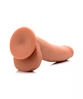 Usa Cocks 8 Inch Ameriskin Dildo - Medium Skin Tone