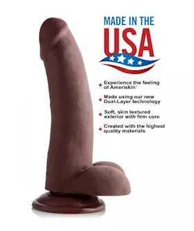 Usa Cocks 8 Inch Ameriskin Dildo