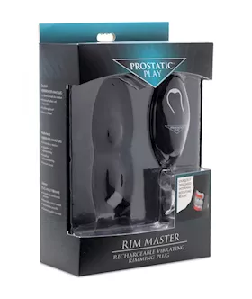 Prostatic Play Rim Master Vibrating Rimming Plug
