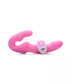 Urge Silicone Strapless Strap-on With Remote
