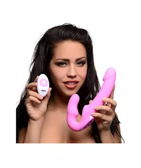 Urge Silicone Strapless Strap-on With Remote