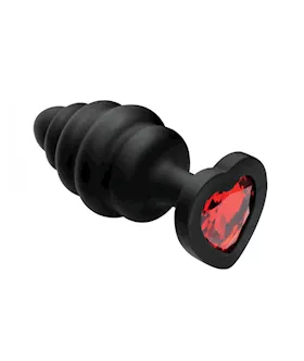 Heart Gem Silicone 3 Piece Anal Plug Set