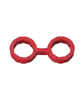 Japanese Style Bondage Silicone Cuffs - Small