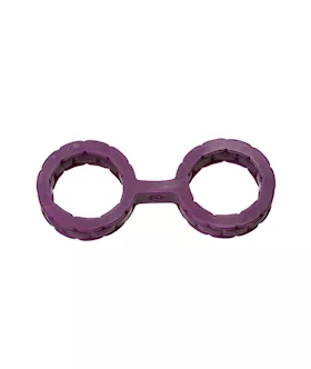 Japanese Style Bondage Silicone Cuffs  Small
