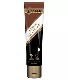 Bucked Smokey Wrangler Masturbation Cream - Leather (60ml)