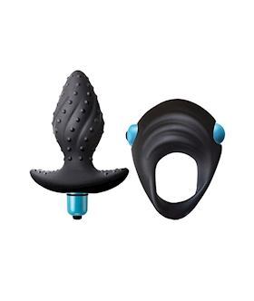 Ibex Sex Kit  Vibrating Cock Ring  Butt Plug