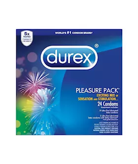 Durex Pleasure Pack Condoms 24 Pack