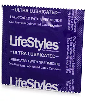 Lifestyles Ultra Lubricated With Spermicide - 1000 Pc