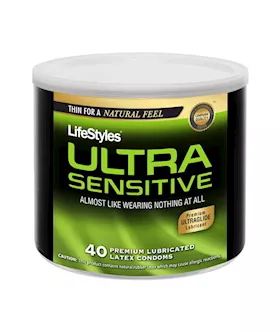 Lifestyles Ultra Sensitive Condoms 40 Pack