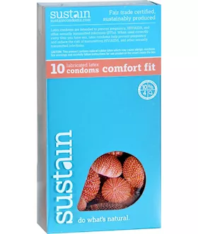 Sustain Comfort Fit Condoms 10 Pack