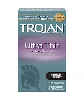 Trojan Ultra Thin Condoms 12 Pack