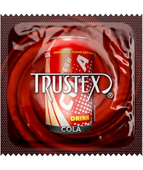Trustex Flavoured Condoms - Cola - 1000 Pack